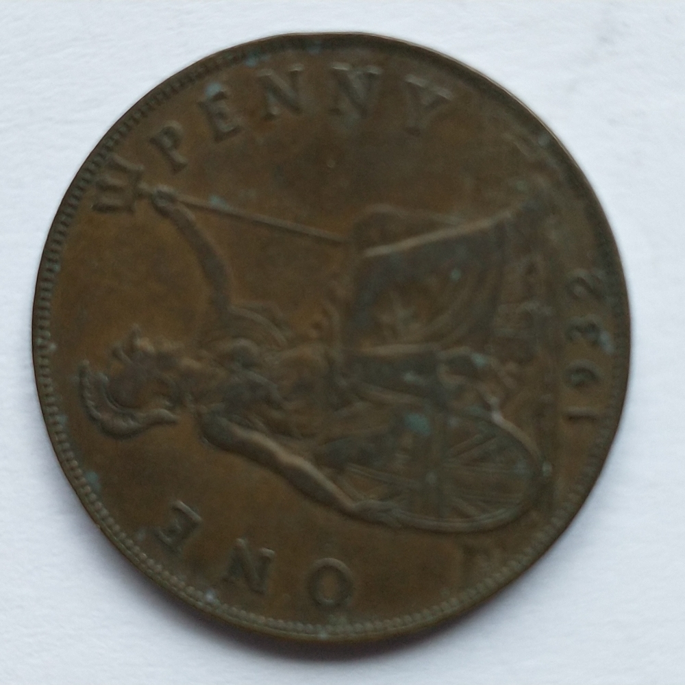 1932 Brittania, One Penny